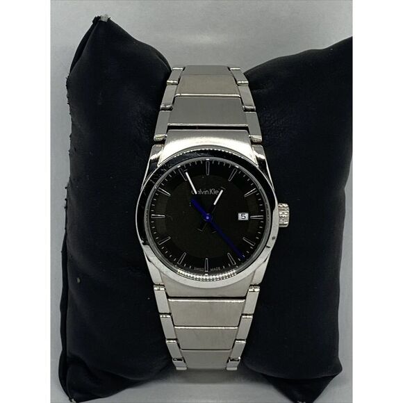 Calvin Klein Step K6K331 Women's Silver Stainless Steel Analog Dial Watch VK291 - Picture 1 of 12